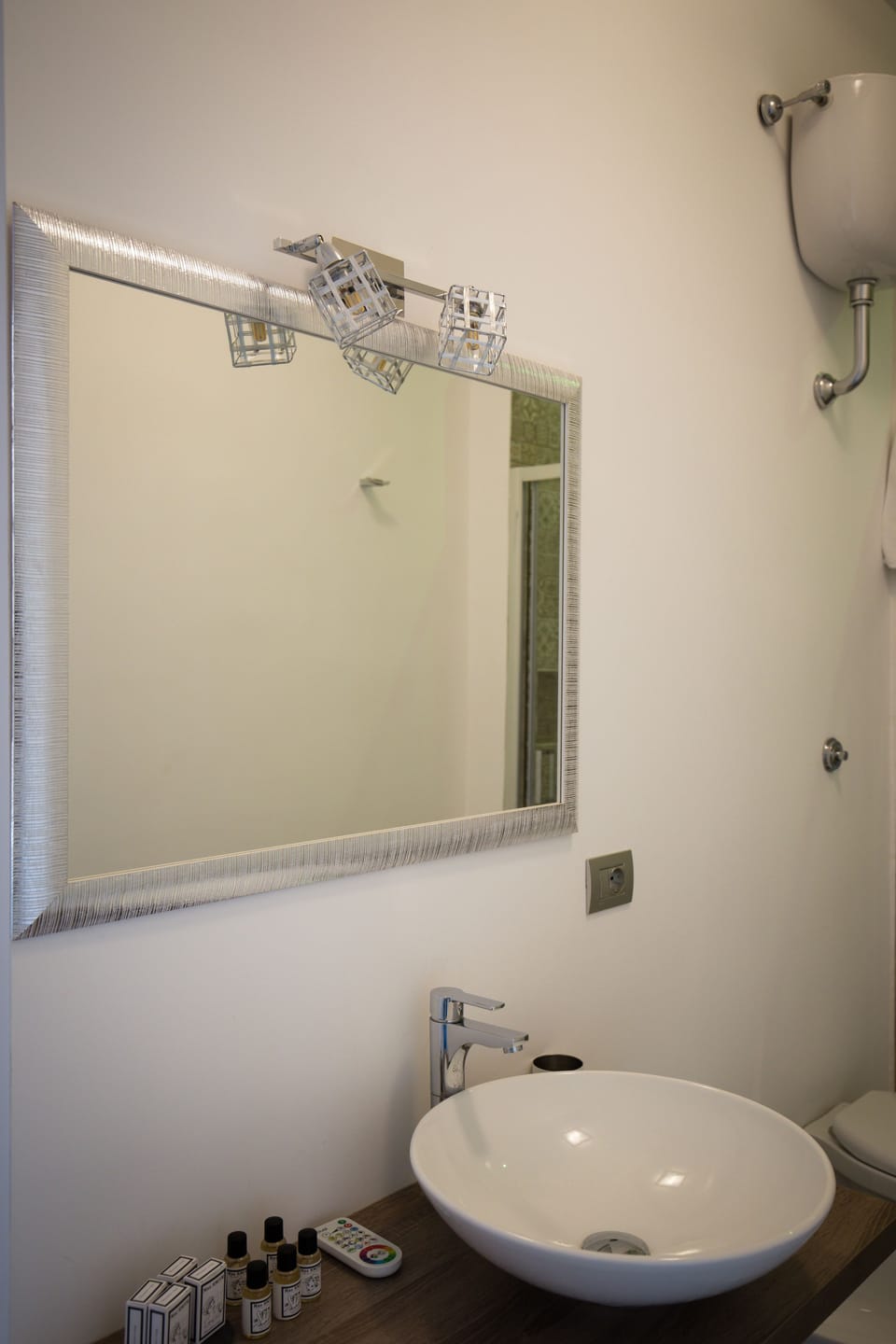 City Double Room, 1 King Bed, Terrace | Bathroom sink