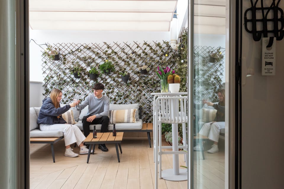 Penthouse, Terrace | Down comforters, desk, blackout drapes, soundproofing
