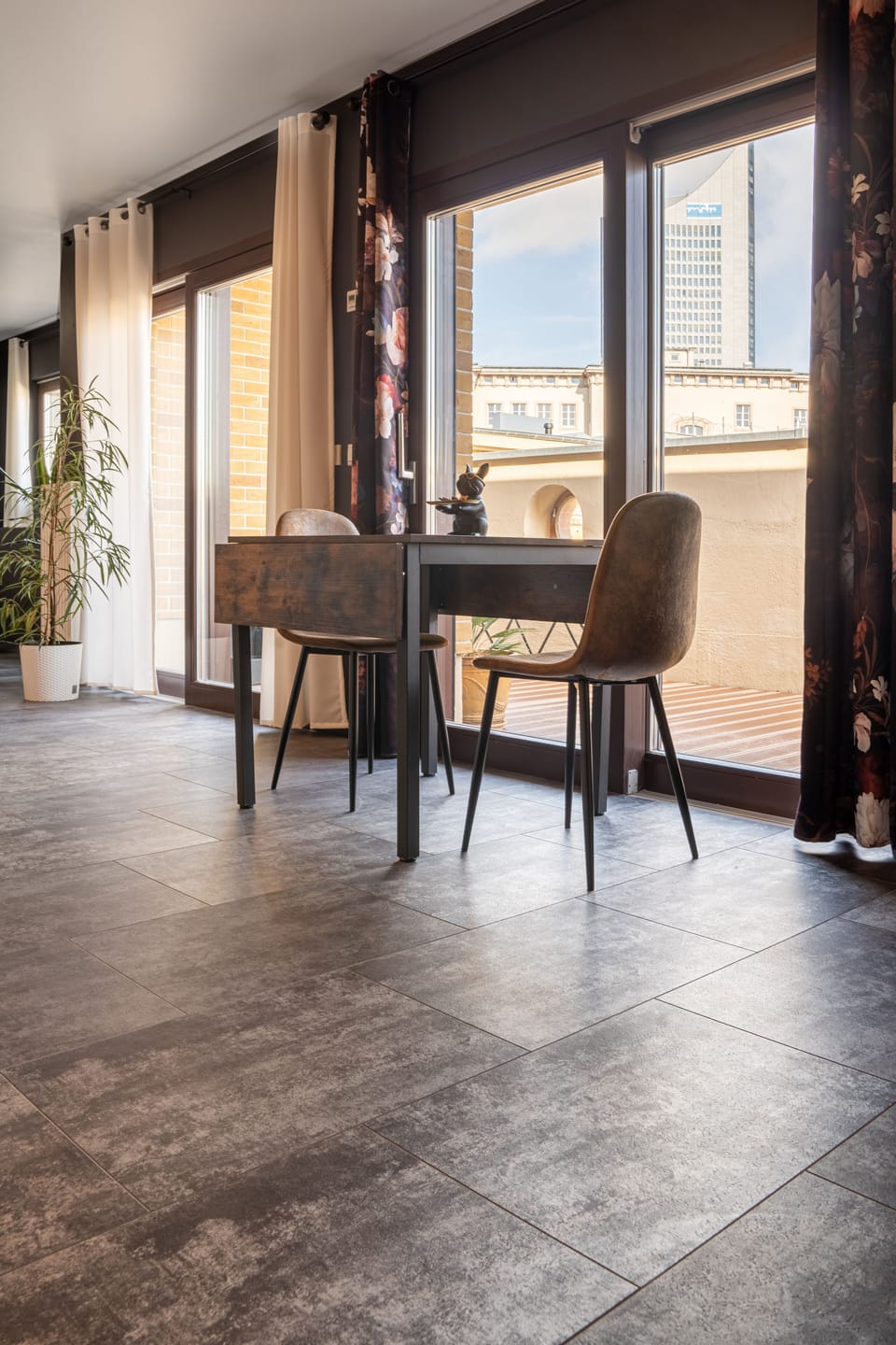 Luxury Double Room, 1 King Bed, Terrace, Courtyard View | Desk, laptop workspace, iron/ironing board (on request), WiFi (free)