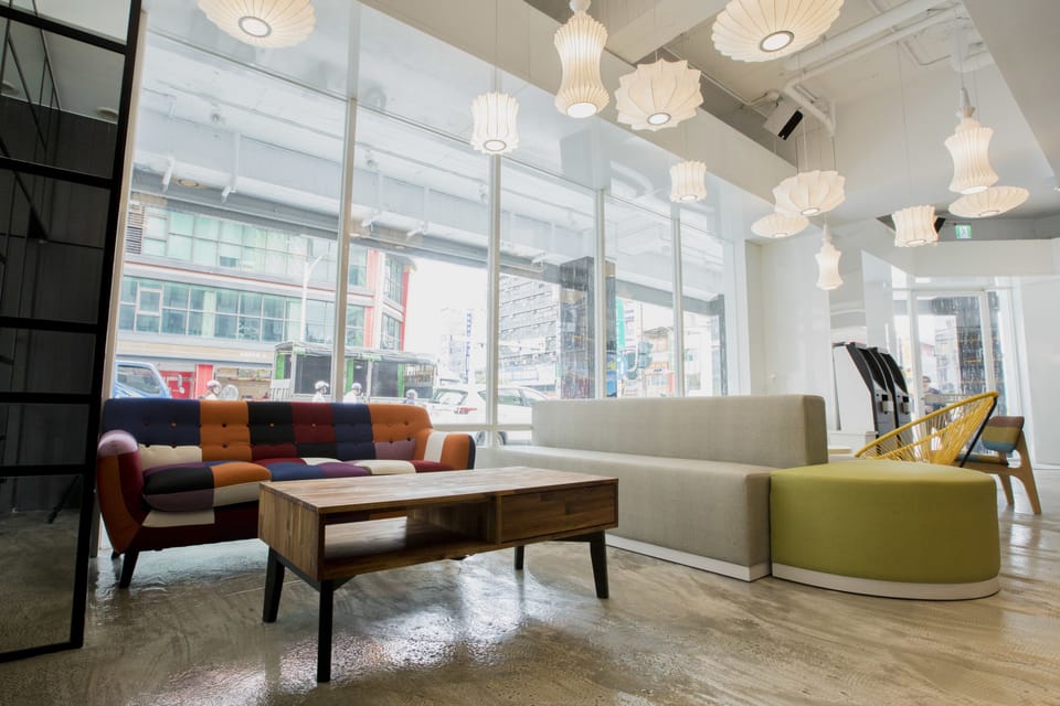 Lobby sitting area