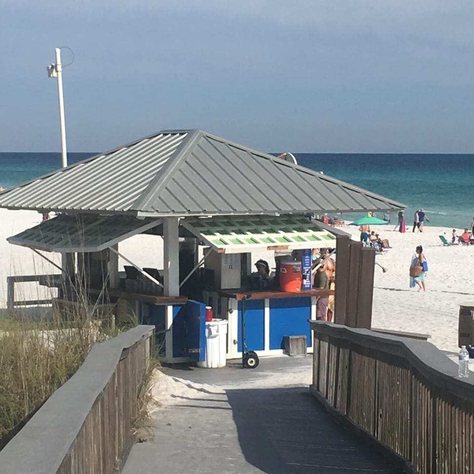Bar area at Beach 