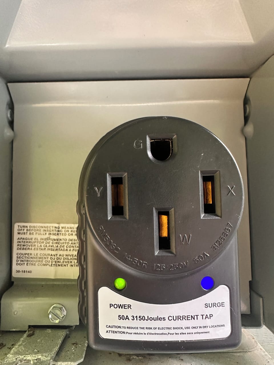 EV 240 Volt Outlet