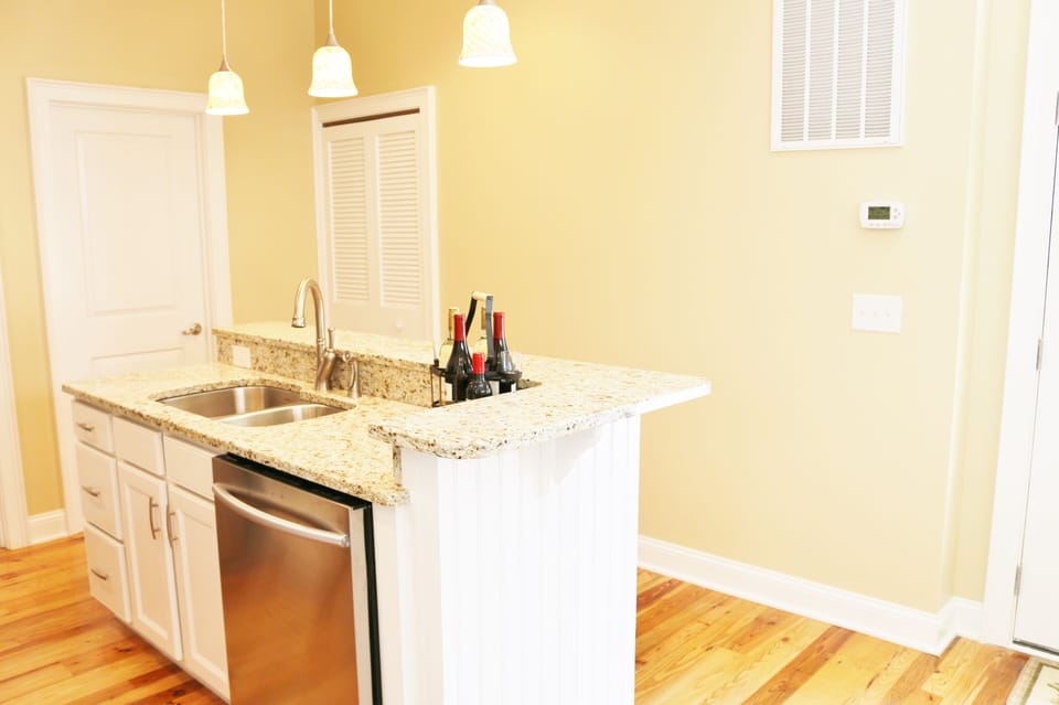 Granite Counter Tops in kitchen and all bathrooms
