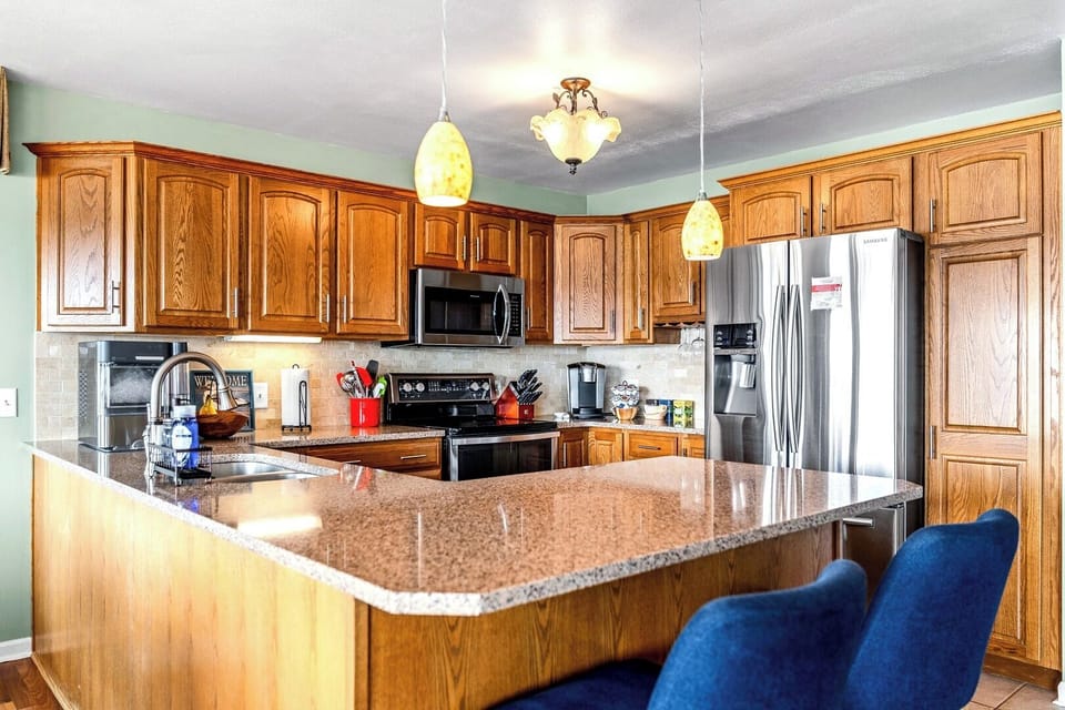 ★ "The kitchen was extremely well stocked with pots, pans"