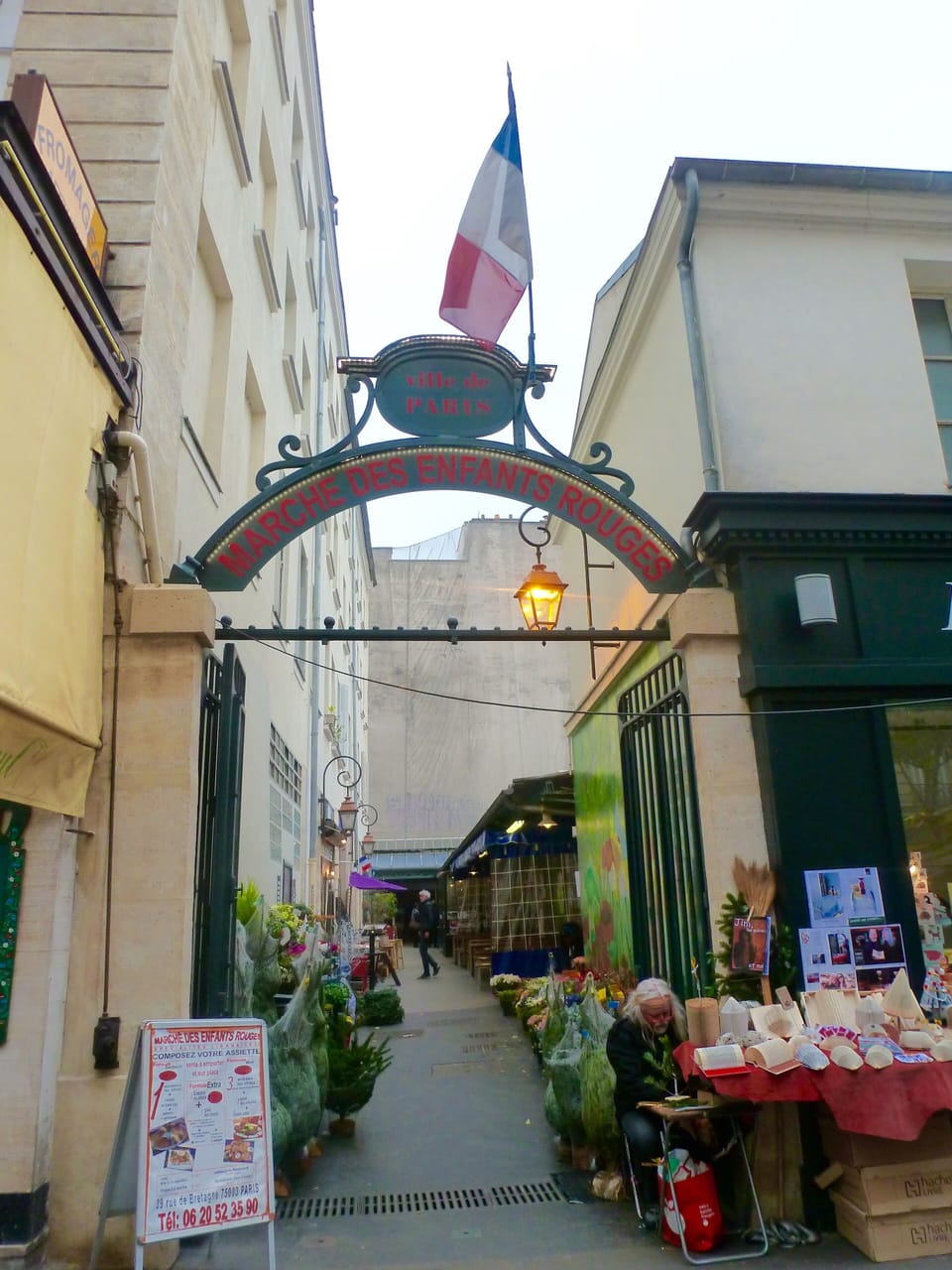 the famous "Marche des Enfants Rouges.
