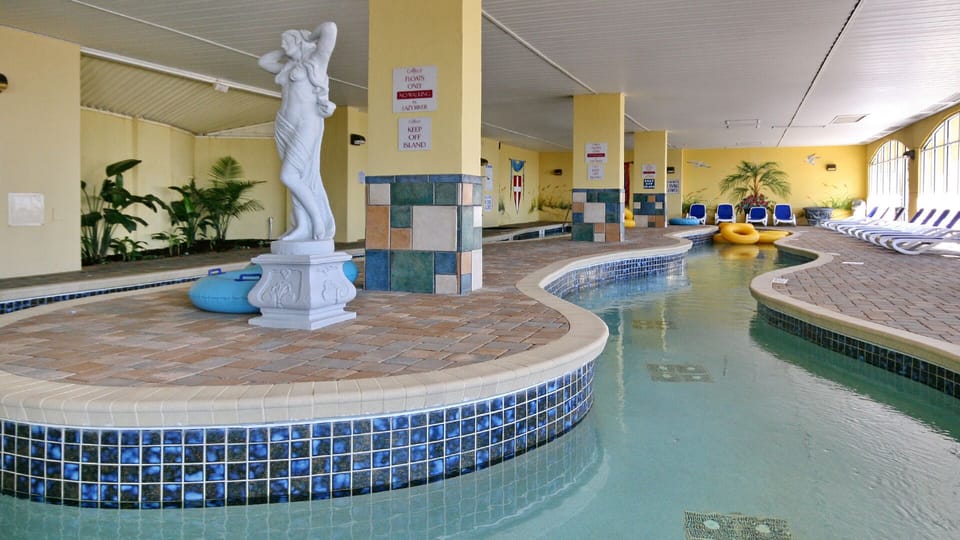 Indoor heated lazy river