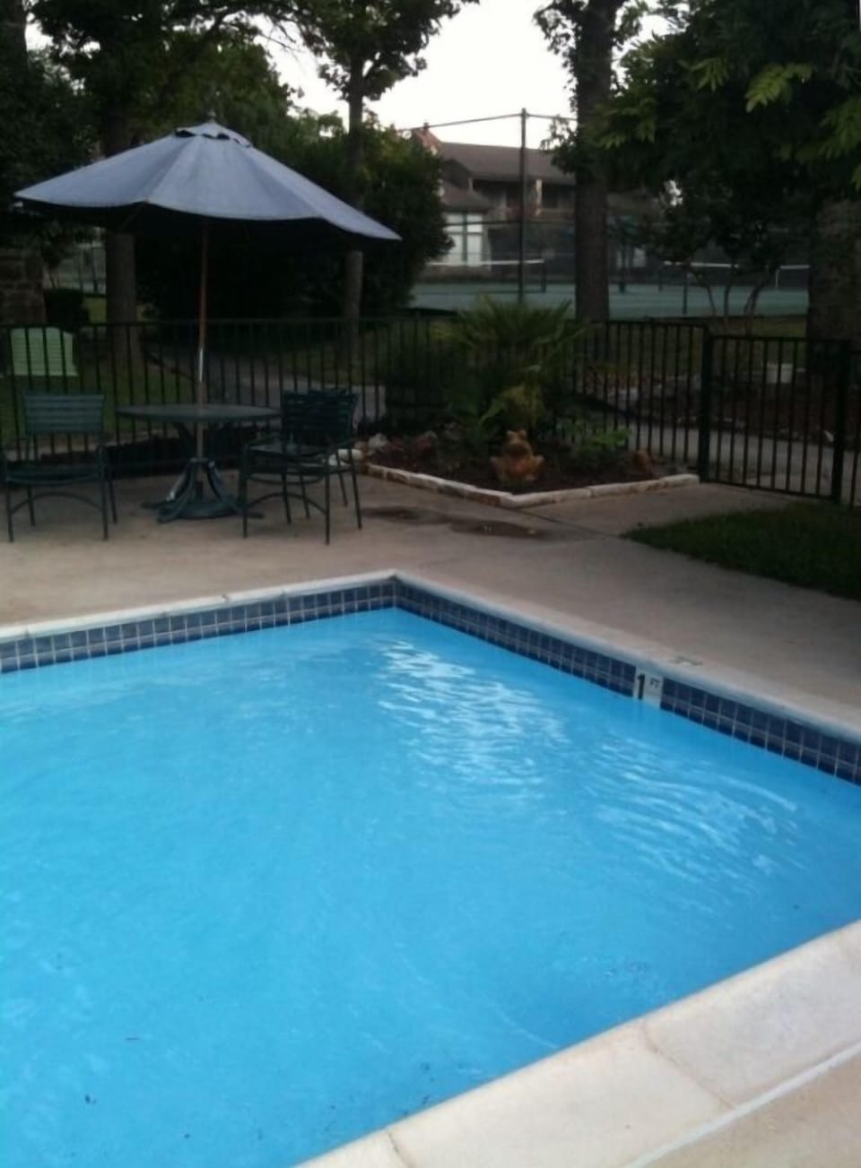 Beautiful landscaping adjacent to kiddie pool - Kids love the little pool!
