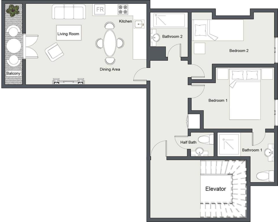 Calvados Floorplan