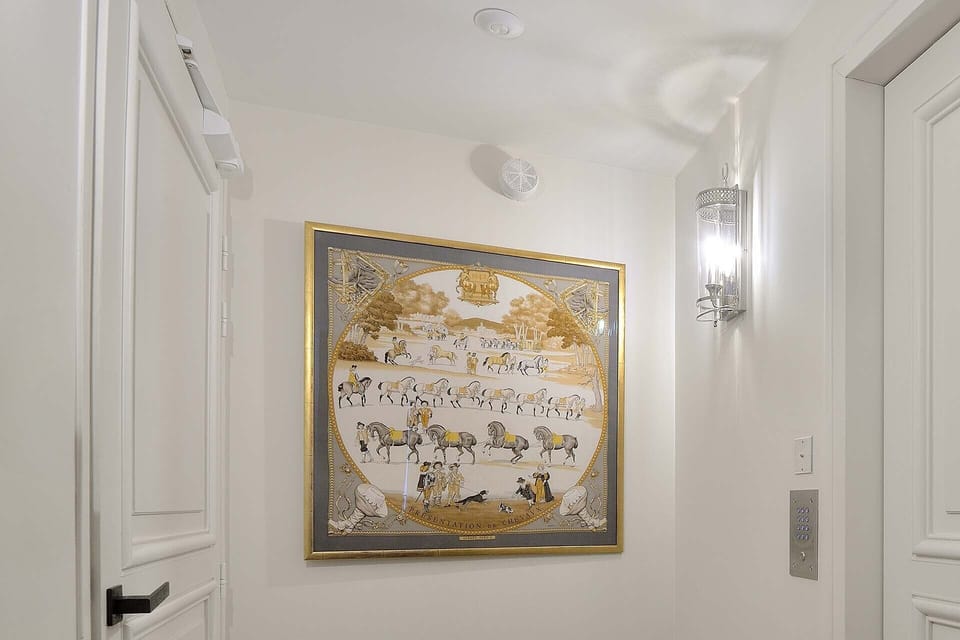 The beds are made with our luxurious custom linens.