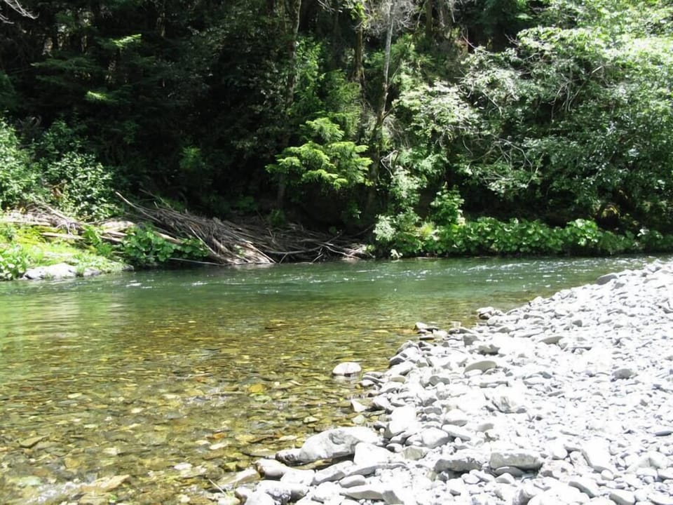 River close by