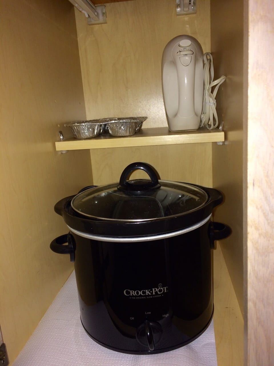 Crockpot & mixer