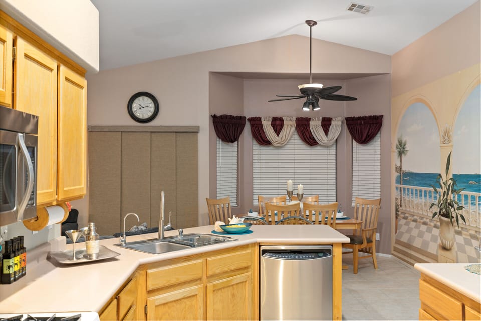 Kitchen looking into Dining Area
