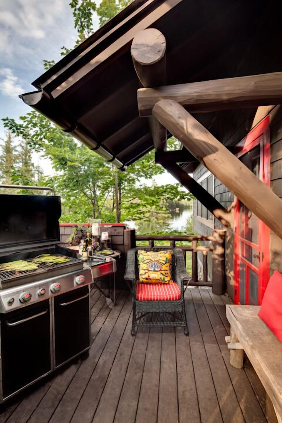 Grill space at Oak