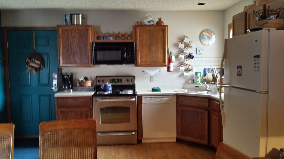 KItchen view from living room