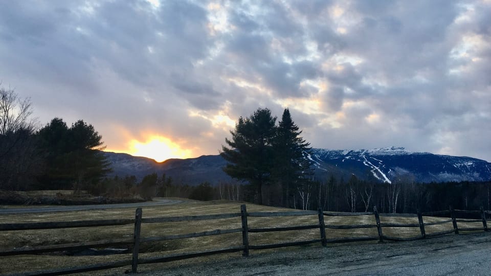 Spring views from Edson hill