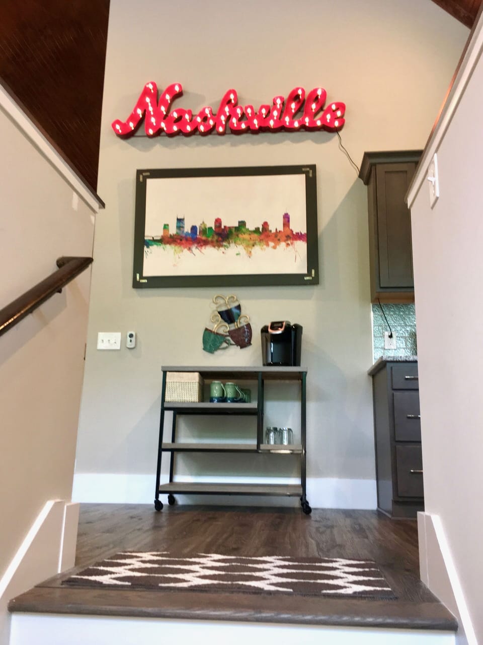Private Entrance leads to luxurious second floor suite