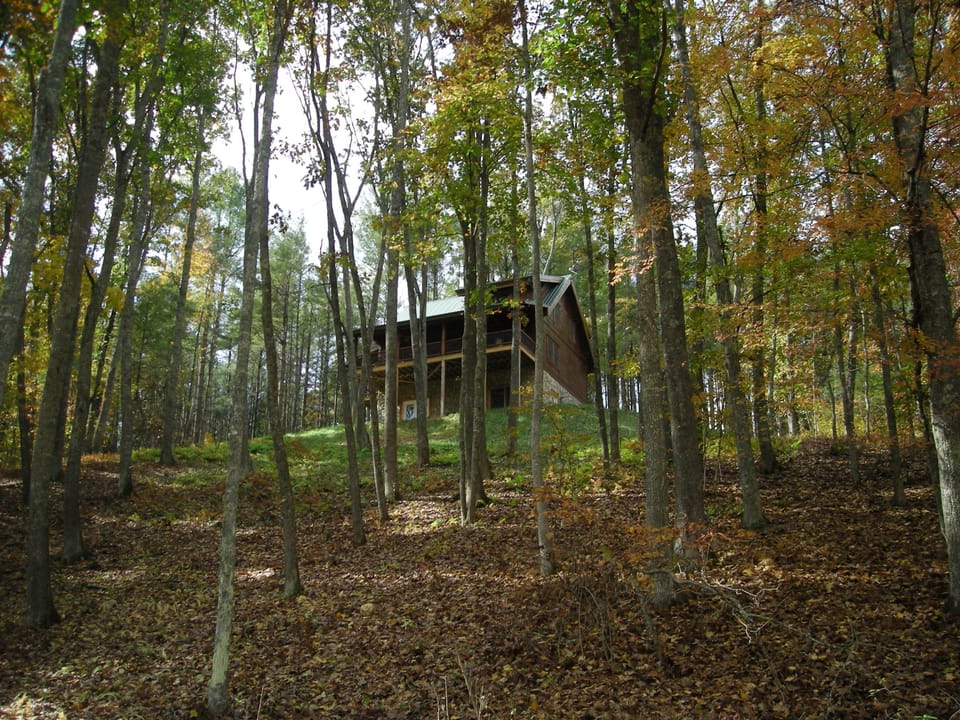 Cabin from below