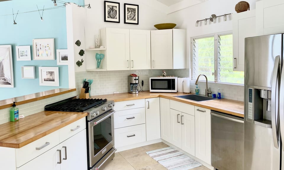  New chef's kitchen with professional gas stove and everything you will need