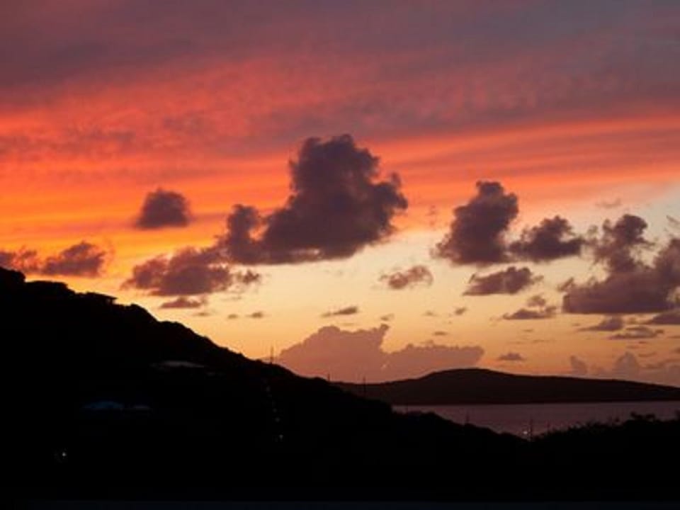 Sunset from Hidden Valley Villa 