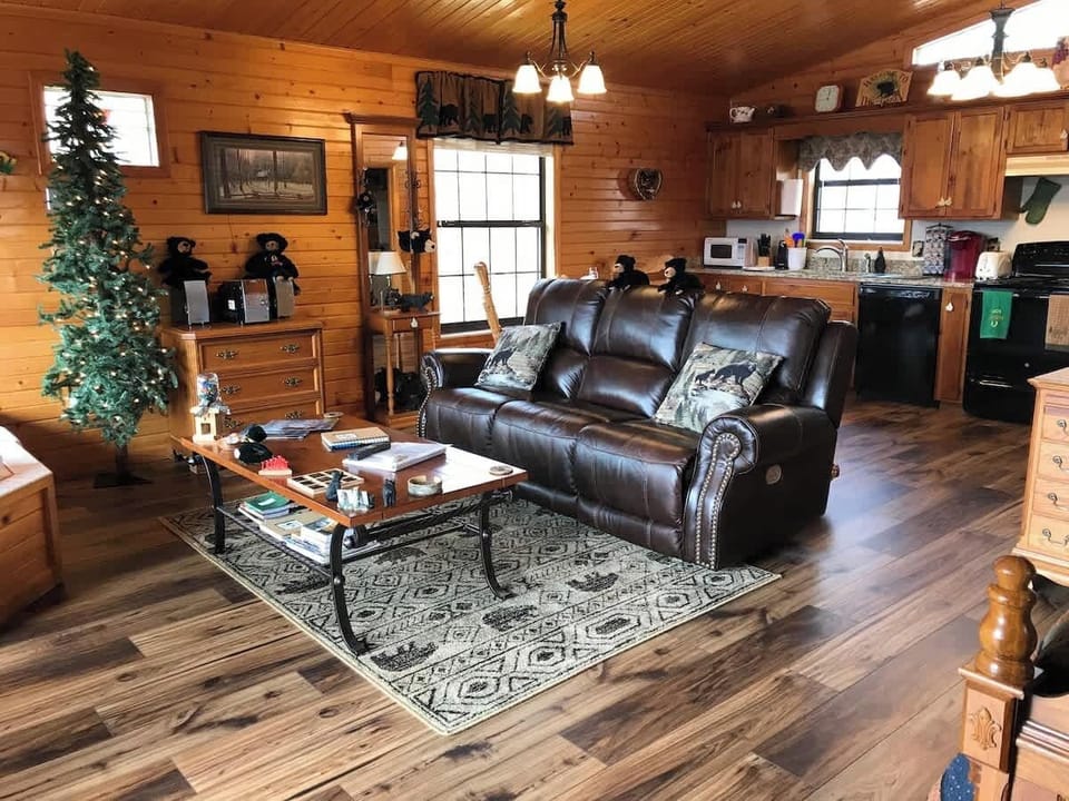 Spacious living room. 