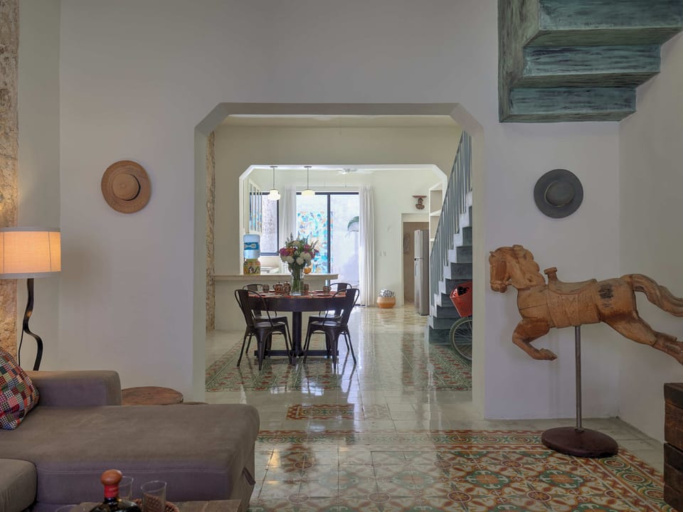 AC units in every living space & all bedrooms.