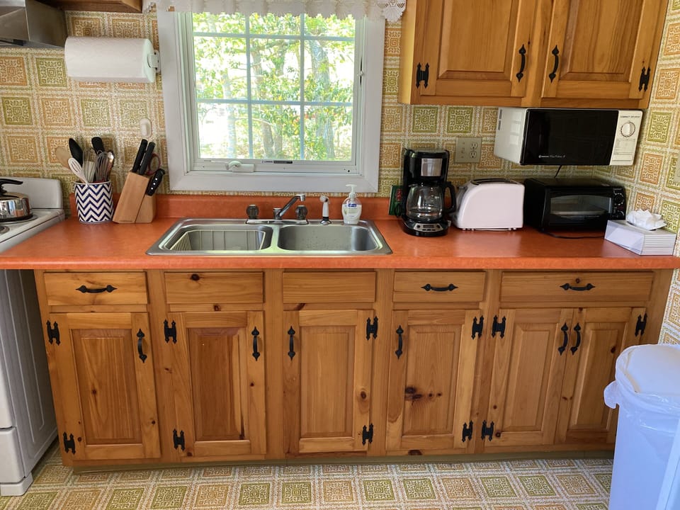 Kitchen counter area.