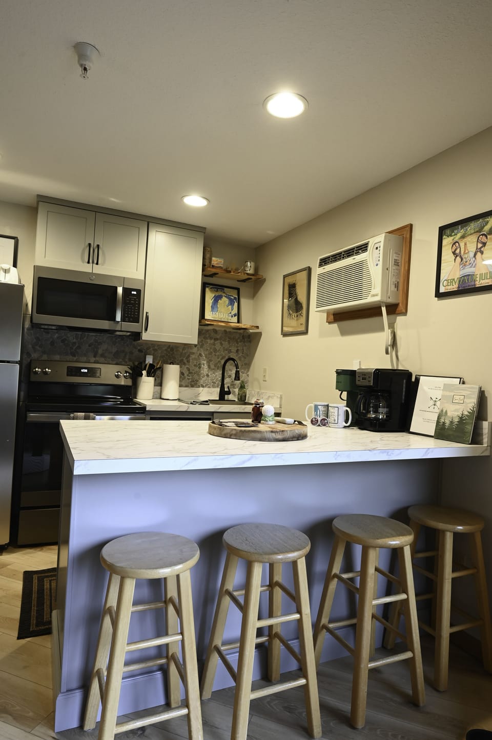 Newly renovated kitchen