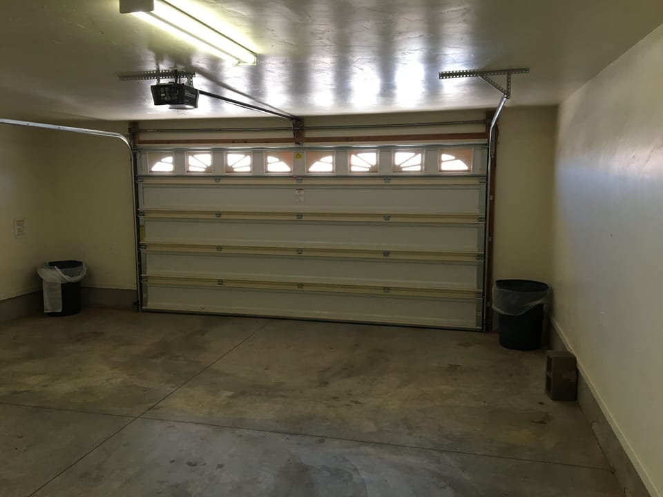 Oversized two car garage