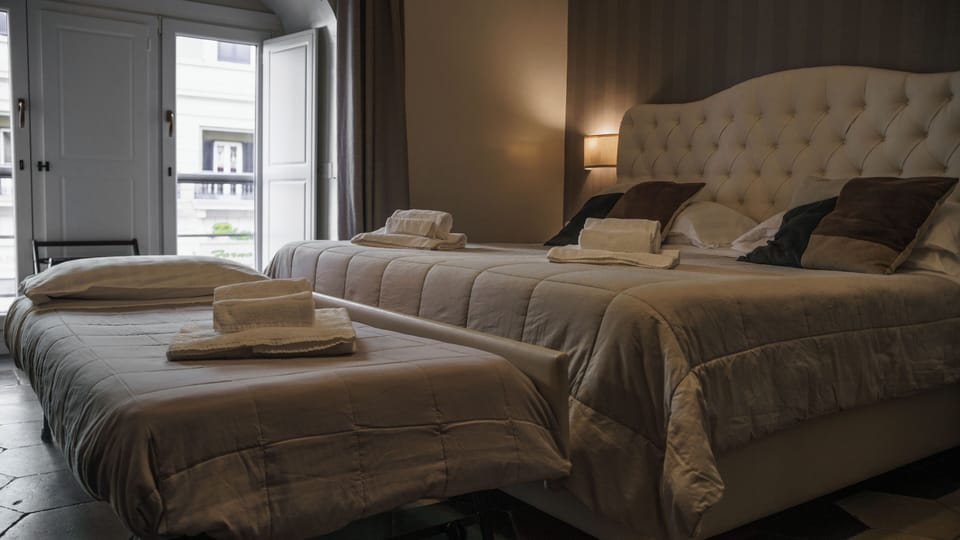 Luxury Quadruple Room (Iulia) | Premium bedding, memory foam beds, free minibar, in-room safe