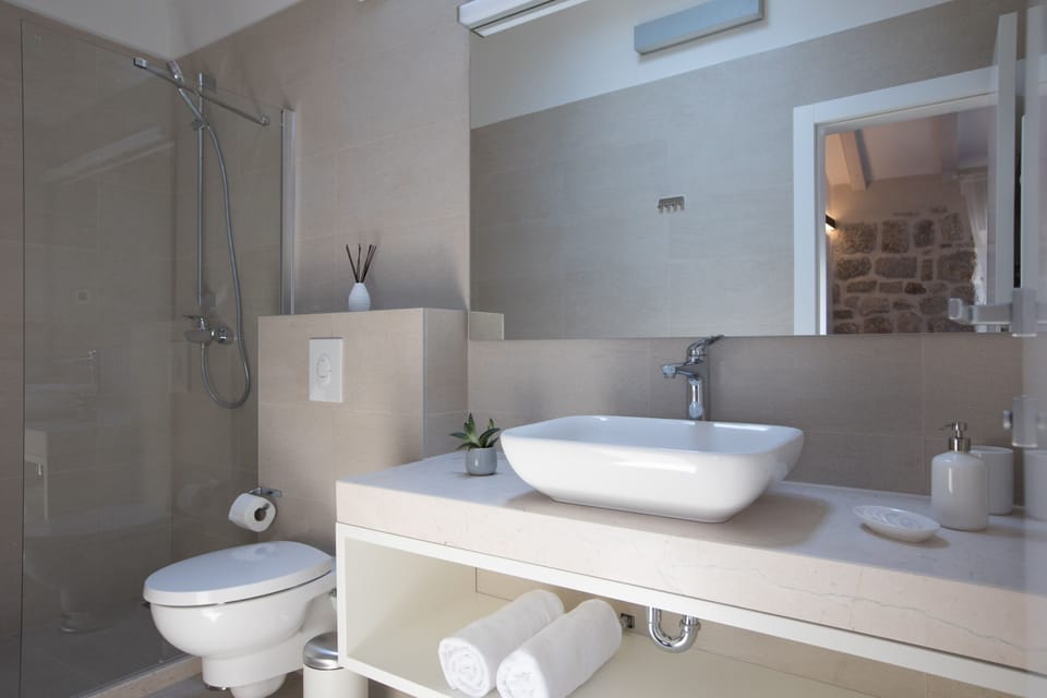 Deluxe Double or Twin Room | Bathroom | Shower, free toiletries, hair dryer, slippers
