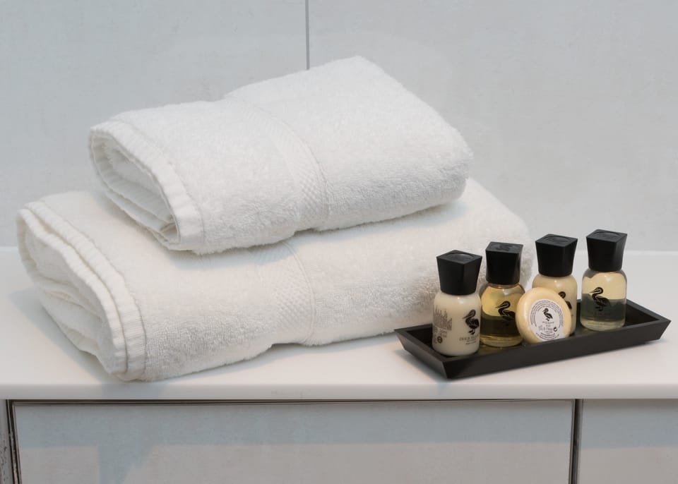 Premium bedding, in-room safe, soundproofing, iron/ironing board