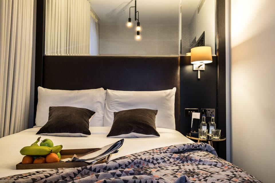Premium bedding, in-room safe, soundproofing, iron/ironing board