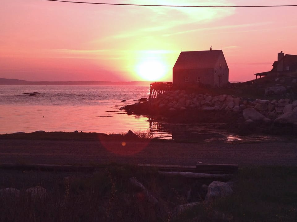 View from the deck