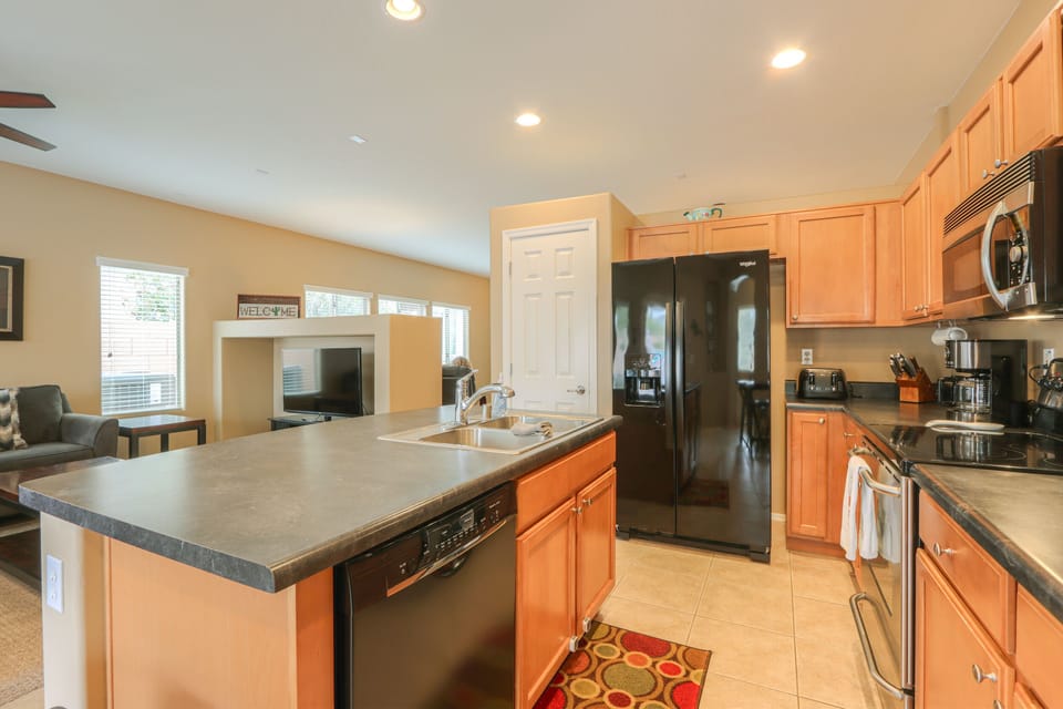 Kitchen and Family Room