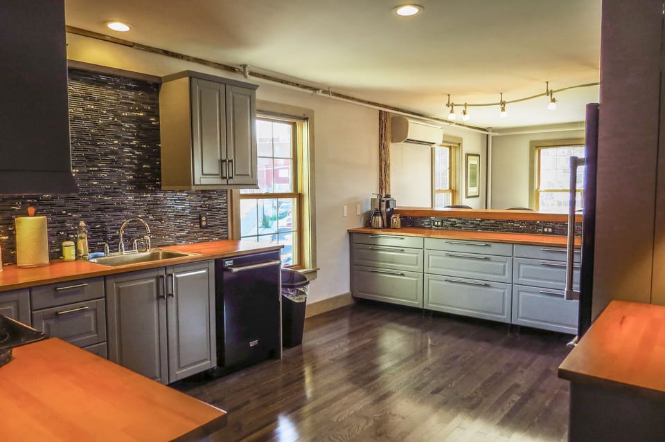 Your gorgeous kitchen with all the amenities!  This is a great cooking space!