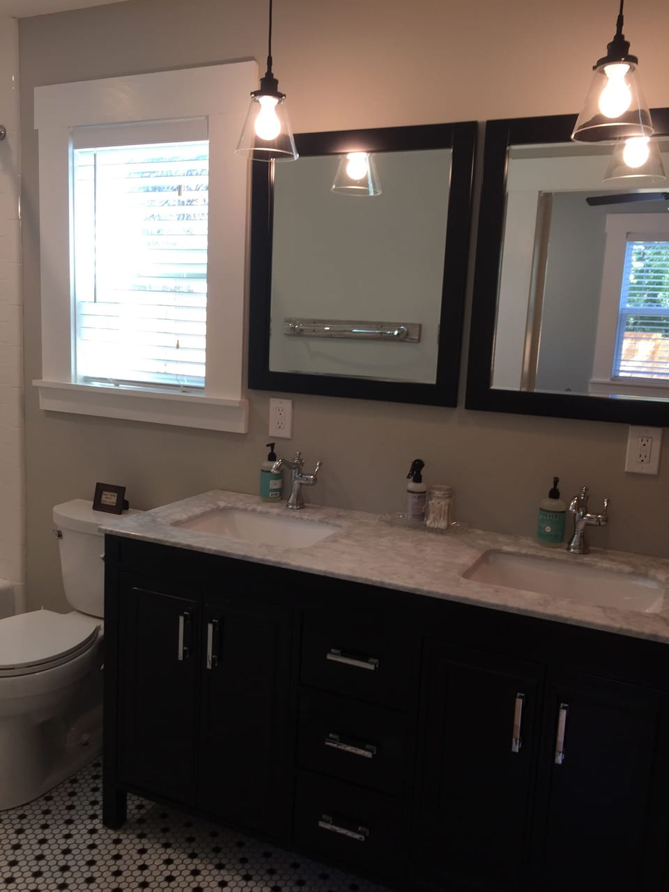 Master bath- double vanity