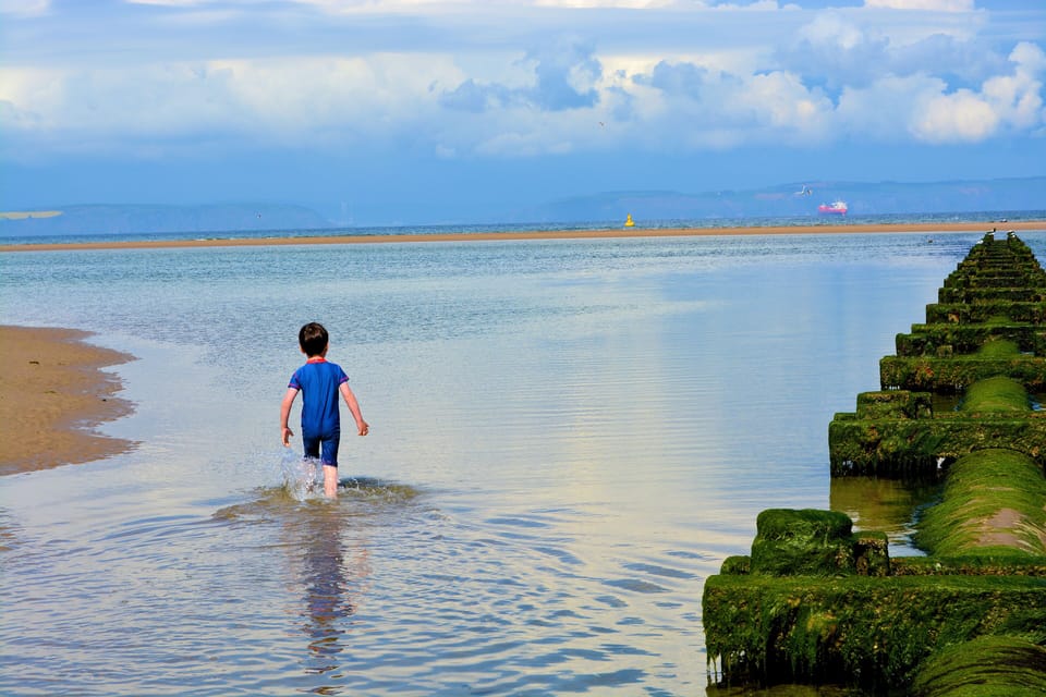 Nairn beaches offer safe bathing for children