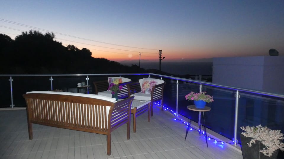 Great place for sundowners. Top terrace 2021