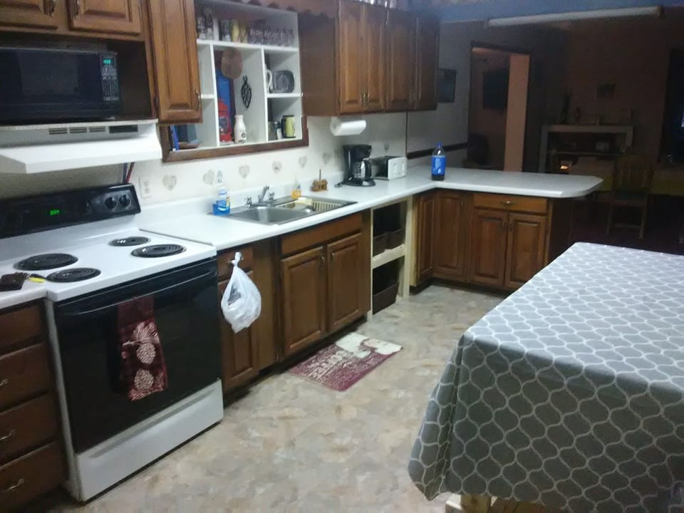 Large kitchen with Island