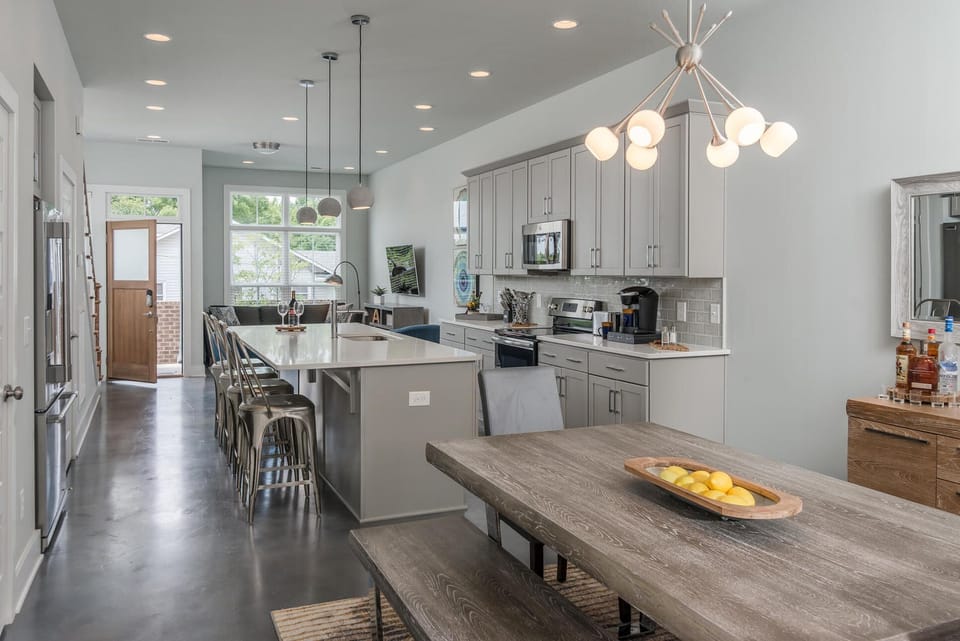 Dining Room & Kitchen on first floor. 