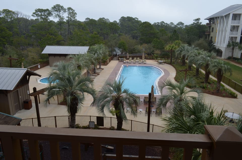 View from front of condo