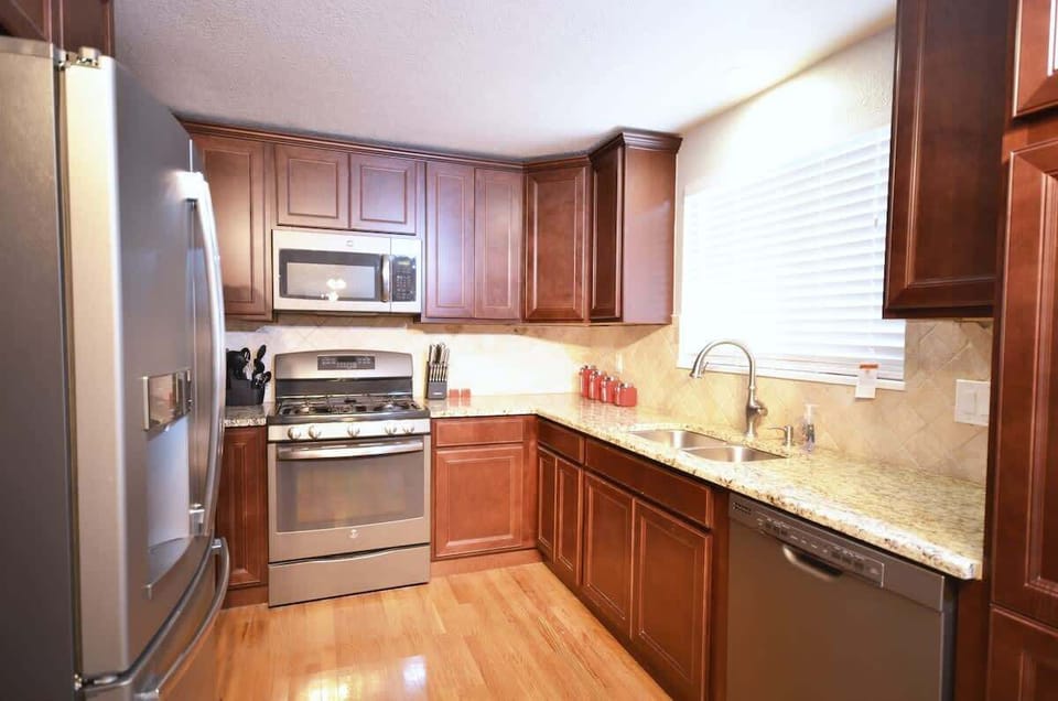 Stainless steel appliances!