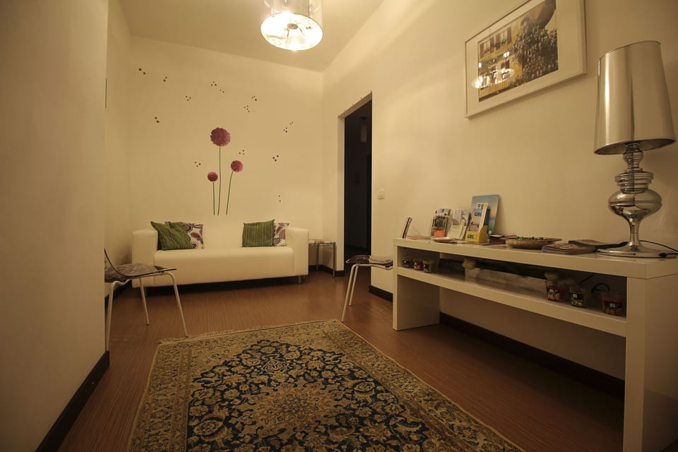 Interior entrance