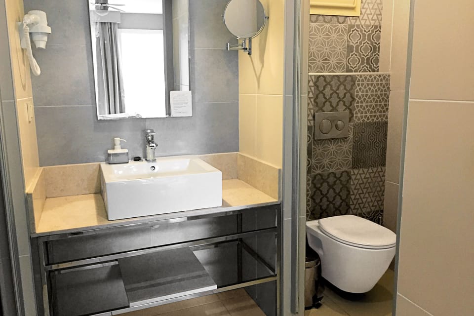 Standard Double or Twin Room | Bathroom | Shower, free toiletries, hair dryer, bathrobes