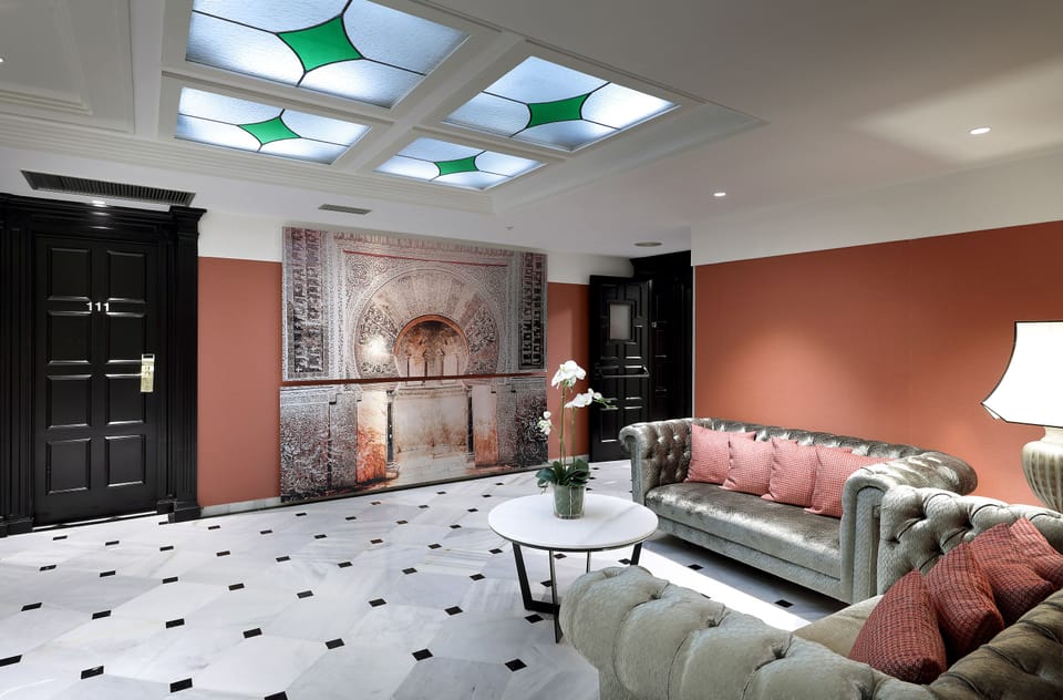 Lobby sitting area