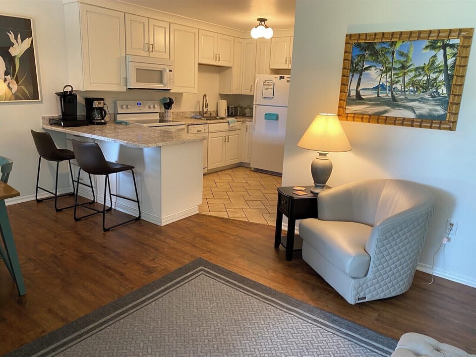 Kitchen from couch
