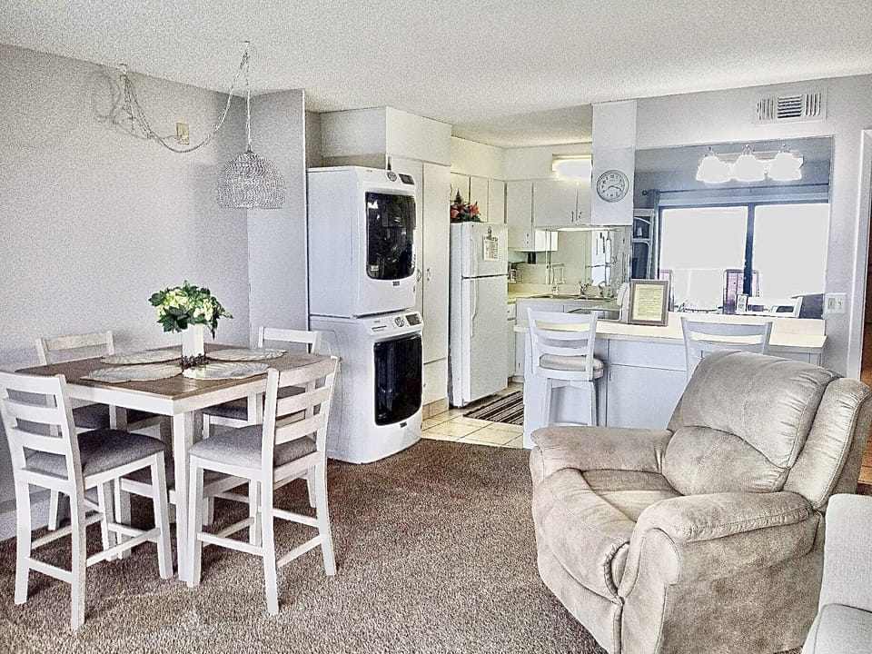 Living room and kitchen 