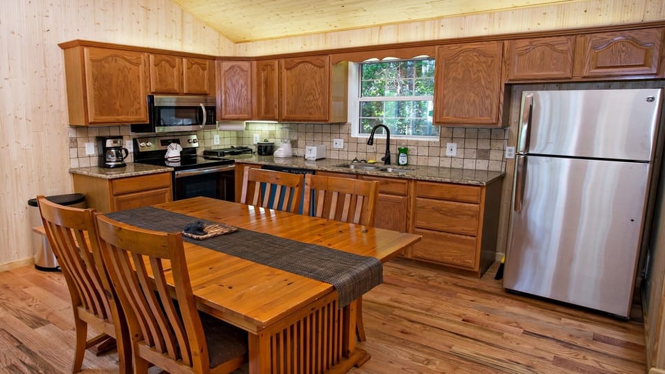 Kitchen table seats four