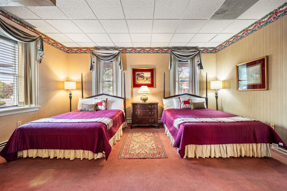 Deluxe Room, 2 Queen Beds | Premium bedding, blackout drapes, iron/ironing board (on request)