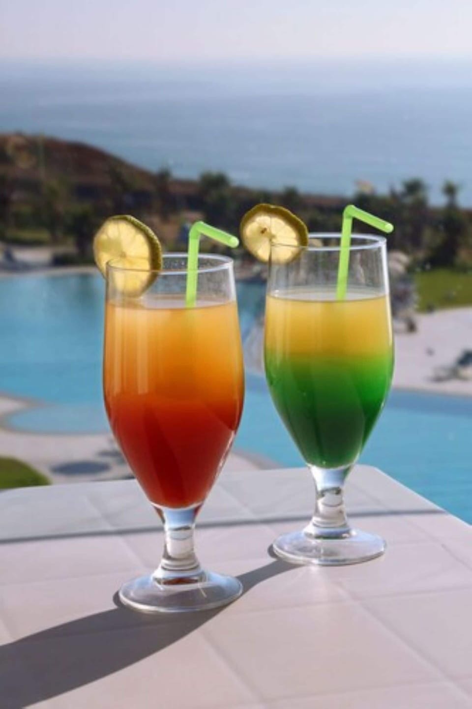 Poolside bar
